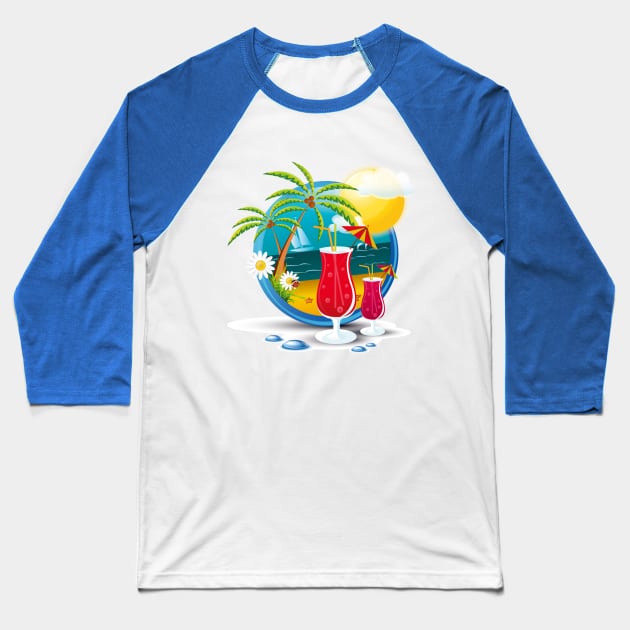 myrtle beach T-shirt Baseball T-Shirt by TotaSaid